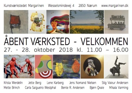Kunstværkstedet-Margarinen-i-Nærum-holder-Åbent-Værksted-27.-28.-oktober-2018