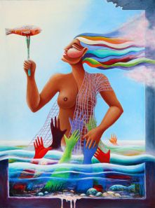 carla salgueiro westphal kunstner kunst moderne abstrakt kunstværkstedet margarinen akryl store flader